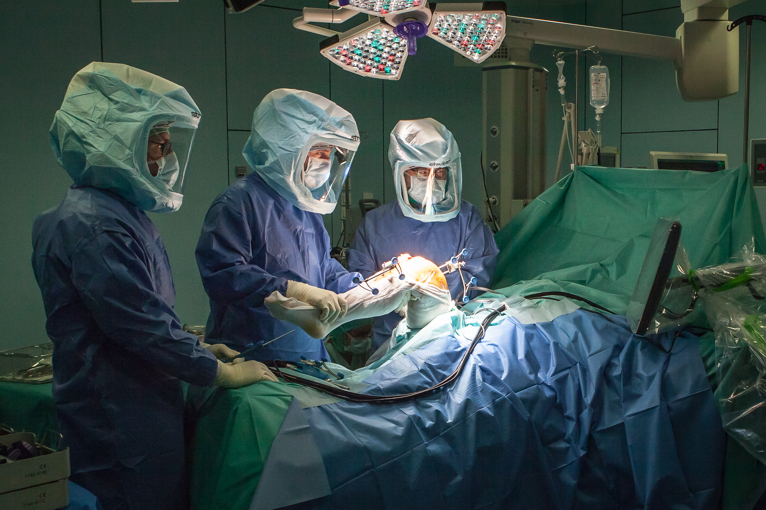 Robot NAVIO — chirurgie du genou assistée